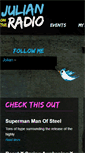 Mobile Screenshot of julianontheradio.com